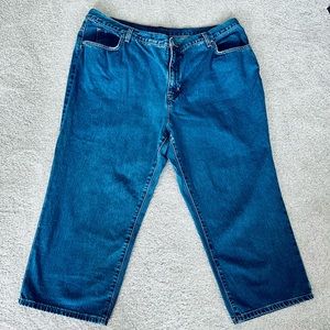 Women’s denim crop jeans 20W
